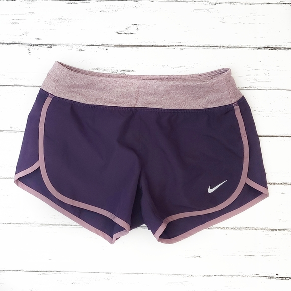 Nike Girls Active Running Shorts - Picture 1 of 7